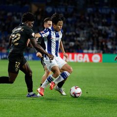 Take Kubo entra en la historia de LaLiga