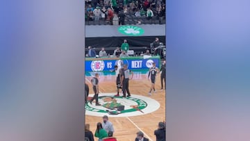 Los fans de los Celtics arden contra Irving por esto que hizo tras la victoria