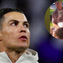 El look de 3.000 euros de Cristiano para andar por casa