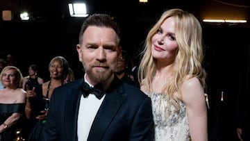 Ewan McGregor y Nicole Kidman en los Oscar