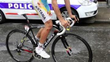 <b>OTRA CAÍDA. </b>Contador acabó con múltiples heridas y rozaduras.