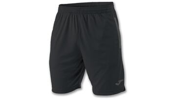 Pantalón corto Joma Miami en color negro para jugar al fútbol o al tenis