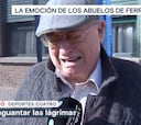 Los abuelos de Ferran Torres se emocionan en Deporte Cuatro tras el hat-trick