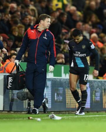 Así fue el ingrato partido de Alexis ante Norwich