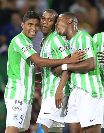 Atlético Nacional y River Plate igualaron 1-1 en la primera final de la Copa Sudamericana. 