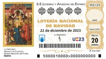 El detalle que se ha añadido este año en el décimo de la Lotería de Navidad 2023