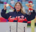 Tiene 13 años, es la más joven del Team Chile y logró una medalla de oro inédita