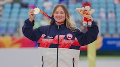 Tiene 13 años, es la más joven del Team Chile y logró una medalla de oro inédita