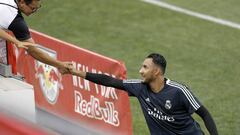Real Madrid's training session at the Red Bull Arena in New Jersey, New York.