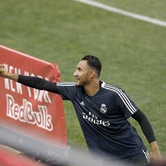 Real Madrid train at the Red Bull Arena in New Jersey