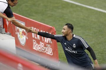 Real Madrid's training session at the Red Bull Arena in New Jersey, New York.