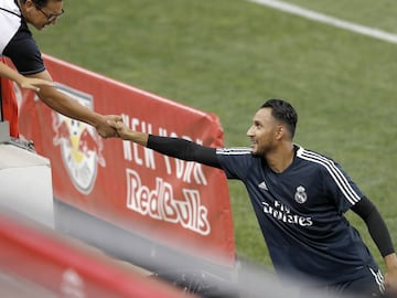 Real Madrid's training session at the Red Bull Arena in New Jersey, New York.