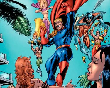 The Boys calienta el Herogasm: “En el rodaje confundían el gel hidroalcohólico con lubricante”