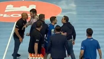 Enfrentamiento Dujshebaev-Sabaté: “P*** chino”, escupitajos...