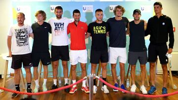 Djokovic se divierte en otra fiesta de tenis 'a pelo' en Zadar