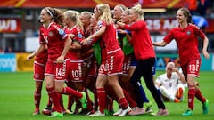 Denmark stun serial winners Germany to reach semi-finals