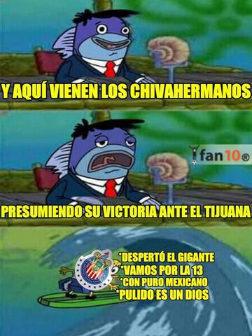 Chivas acapara los memes tras vencer a Tijuana