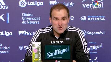 Rueda de prensa de Jagoba Arrasate