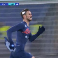 El bombazo de Fabián en el 94' que pone Italia patas arriba