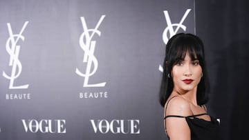 MADRID, SPAIN - DECEMBER 14: Aitana Ocaña attends the Vogue & Yves Saint Laurent "Beauté Christmas Party" at Espacio Downtown on December 14, 2022 in Madrid, Spain. (Photo by Beatriz Velasco/Getty Images)