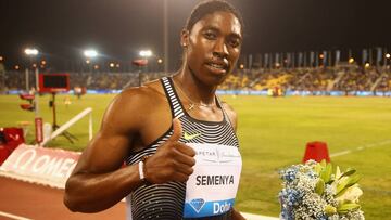 La campeona olímpica Semenya se casó con su novia