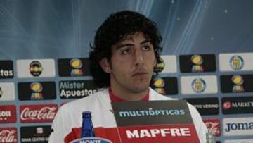 Parejo, ayer en Getafe.