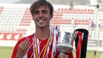 El Atlético de Madrid, campeón de la Copa del Rey Juvenil.
