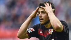 Chicharito no ve actividad en dramática derrota del Leverkusen ante el Leipzig