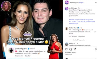 José Manuel Figueroa muestra su apoyo a Mar Contreras, tras pleito con Ninel Conde