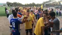 El noble pasillo de honor de Rengo a Lautaro por su ascenso