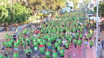 Imagen de la San Silvestre de Las Palmas de Gran Canaria