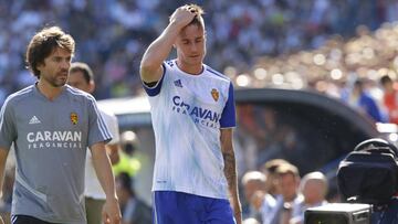 Vigaray, en el momento de su retirada del campo.