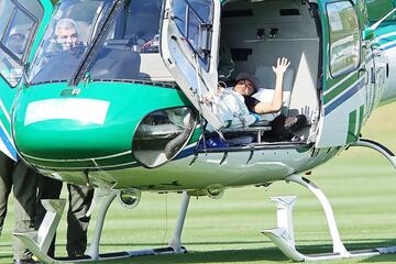 El brasileño marca diferencia dentro y fuera del campo. Por ejemplo, llegó a ir al hospital en helicóptero. 