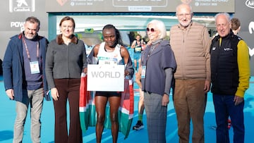 Jepkosgei vuela en Valencia: cuarta mejor marca de la historia