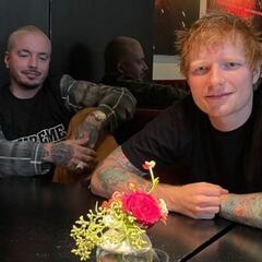 ¡J Balvin comparte foto junto a Ed Sheeran y sorprende a sus fans!