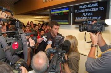 Rudy Fernández levantó mucha expectación a su llegada a Portland en 2008.