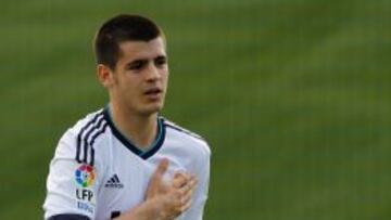El delantero del Castilla, Álvaro Morata, es el tercer goleador del equipo.