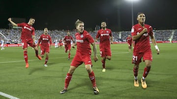 El Getafe asalta Butarque y se lleva el derbi con dos golazos