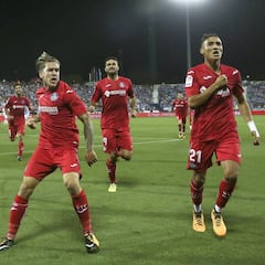 El Getafe asalta Butarque y se lleva el derbi con dos golazos