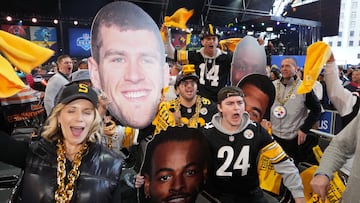 Aficionados de Steelers se ilusionan tras el Draft de la NFL