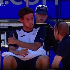 Carreño abandona por lesión ante el argentino Cachín