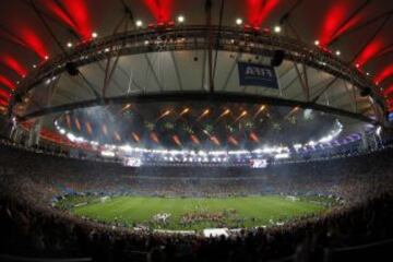 As&iacute; fue la ceremonia del cierre del Mundial de Brasil.