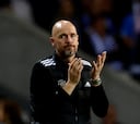 La agonía de Ten Hag al frente del Manchester United en Europa