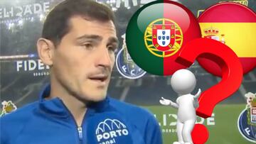 El 'portuñol' de Iker Casillas en una entrevista en Portugal