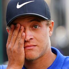 Champ logra un emotivo triunfo cerca de su abuelo