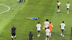 El jugador de la U que celebró acostado en el Monumental: “Las corrí todas, estaba muerto”