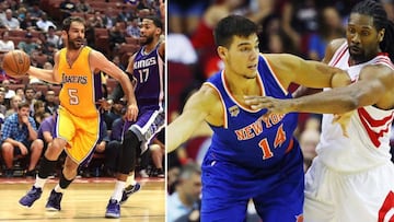 Calderón se estrena en Lakers, Willy debuta y Harden brilla
