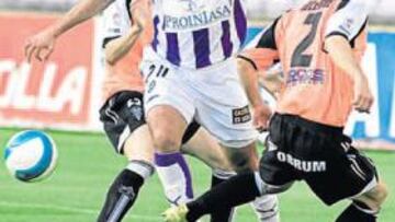 <b>ADIÓS GANANDO. </b>El Valladolid quiso rendir homenaje a su afición y logró una gran goleada.