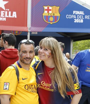 El ambiente previo de la final de Copa en las Fan Zones