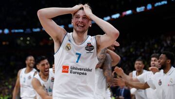 Luka Doncic, tras conquistar la Euroliga.